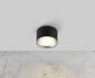 Preview: Moderner Nordlux Fallon Deckenstahler in stillvollem mattem schwarz mit warmweißer LED aus Edelstahl